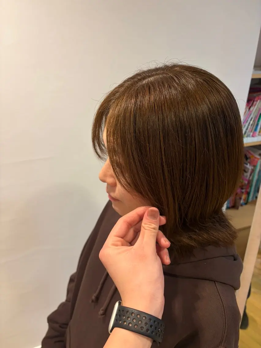 ミディアム igrek田口 響希のヘアスタイル