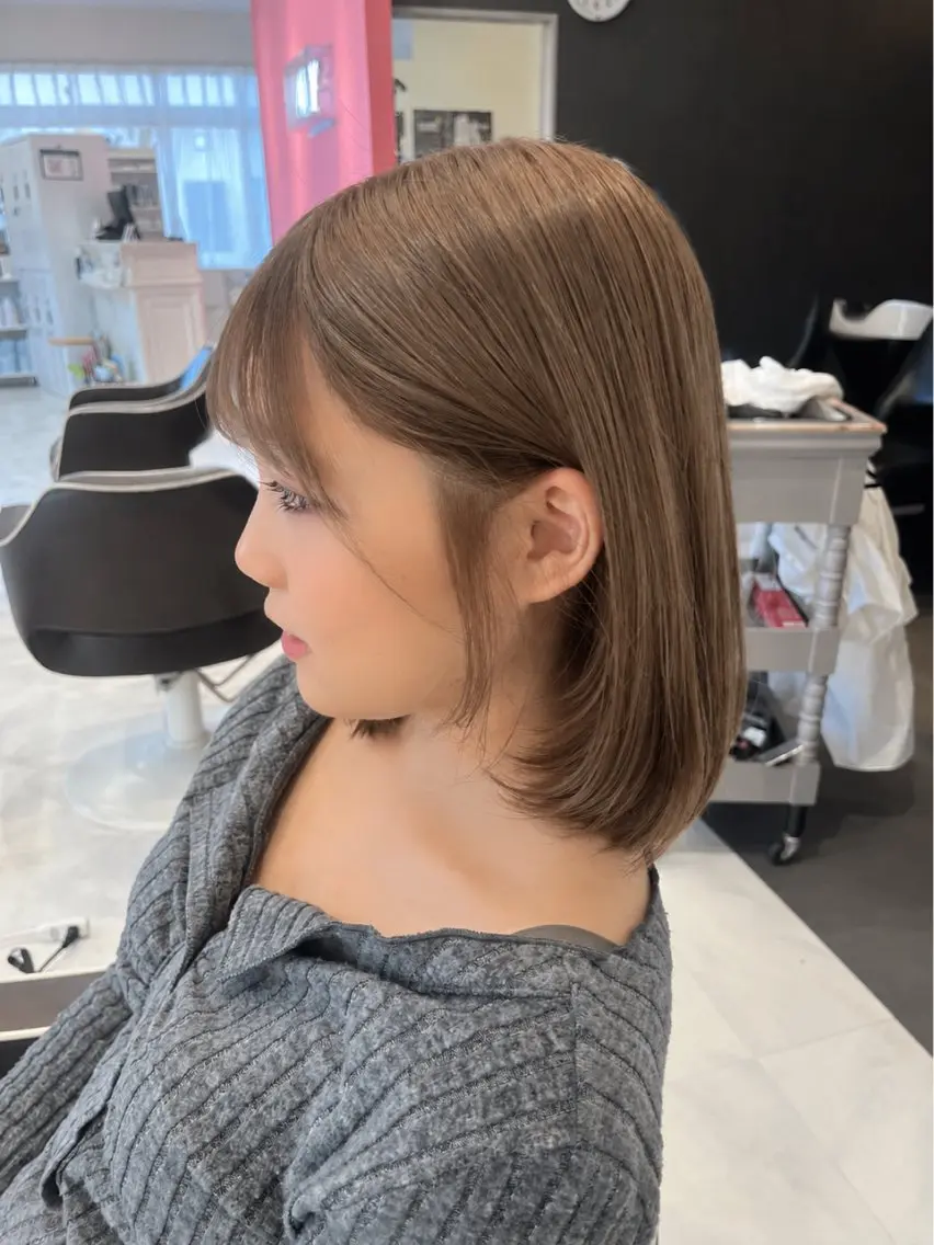 ミディアム MOMO 🍑のヘアスタイル