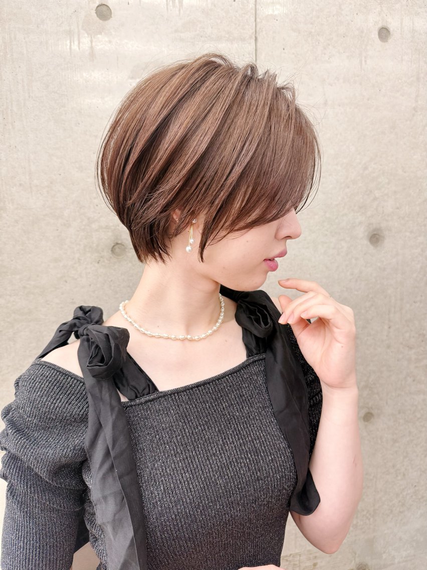 ショート カット ヘアカラー トリートメント 🎀髪質改善/透明感 /村松優斗🎀のヘアスタイル