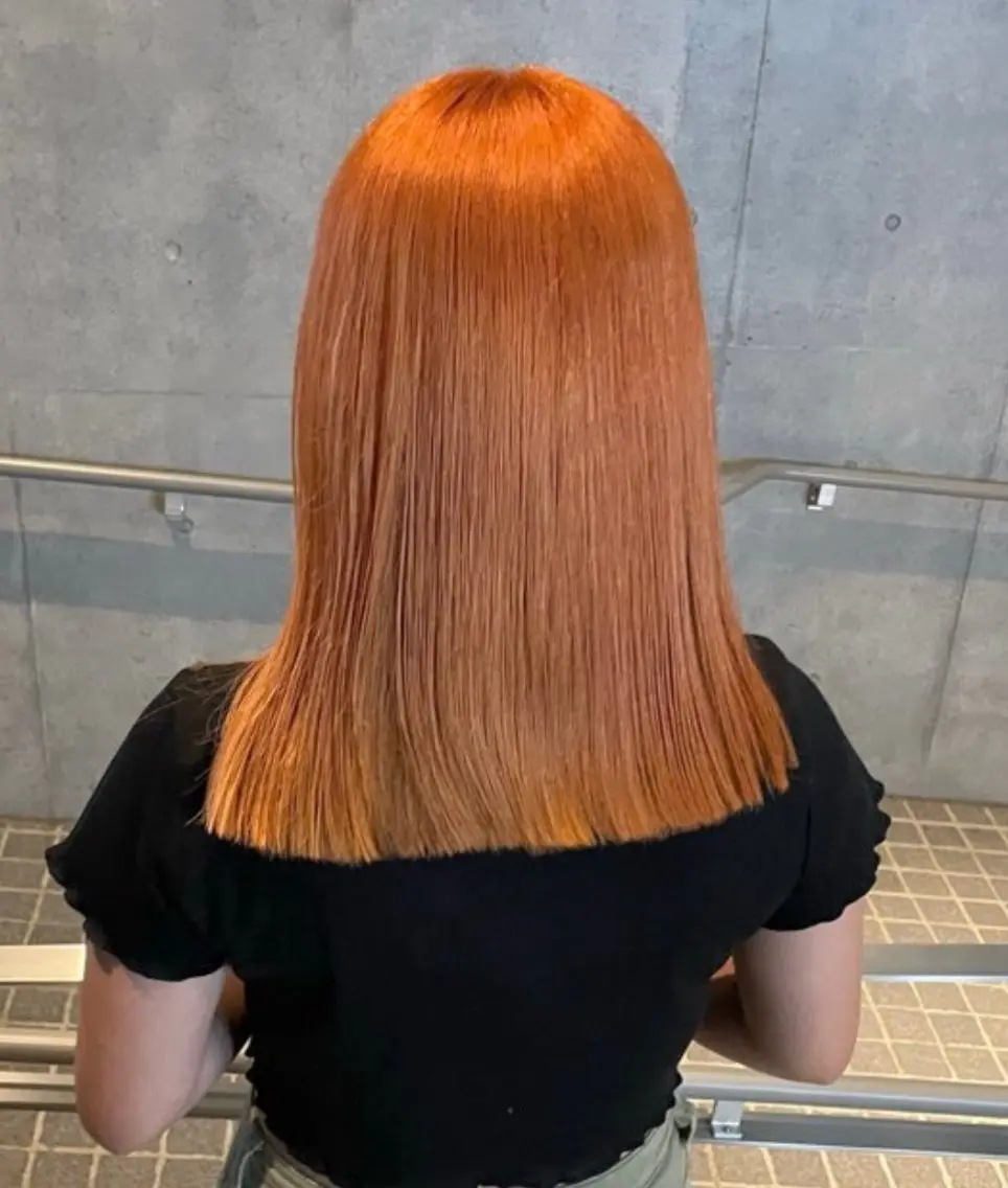 ミディアム カラー 🌈メンズパーマ🌈 メンズカットアリサのヘアスタイル