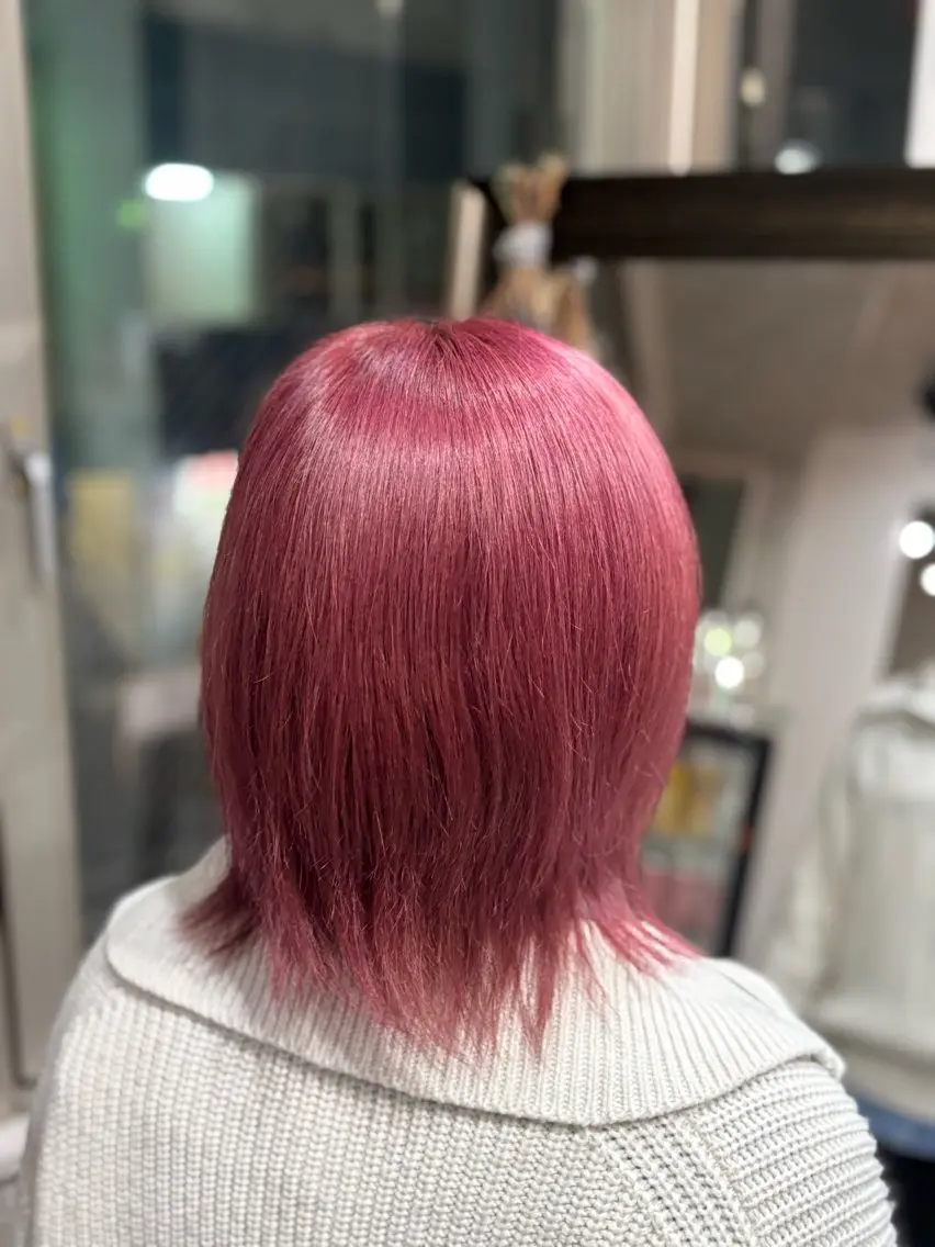 ミディアム ヘアカラー トリートメント GO GOOD.髪質 改善艶カラー小宮拓海のヘアスタイル