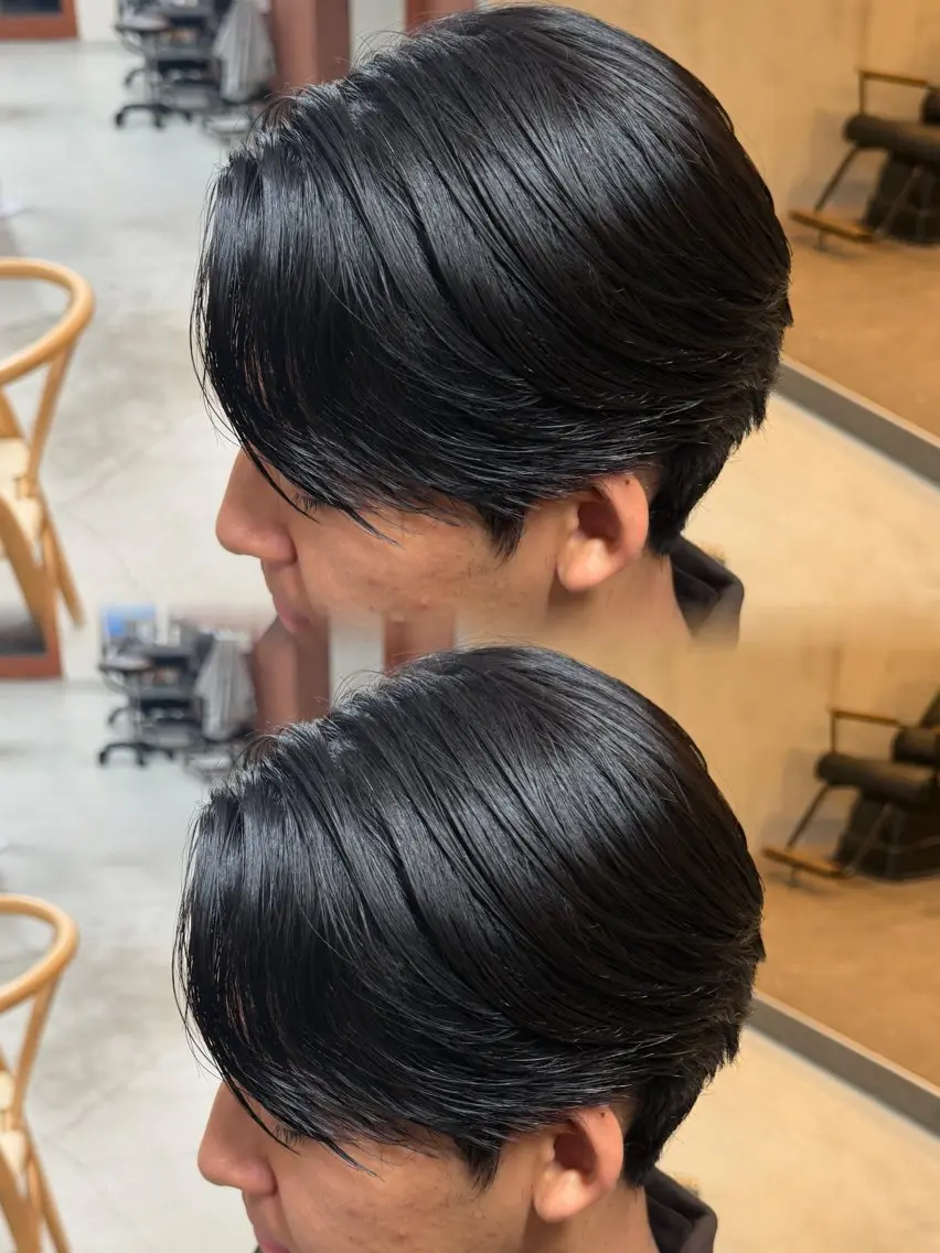 メンズ 縮毛矯正モデル募集中 SORAのヘアスタイル