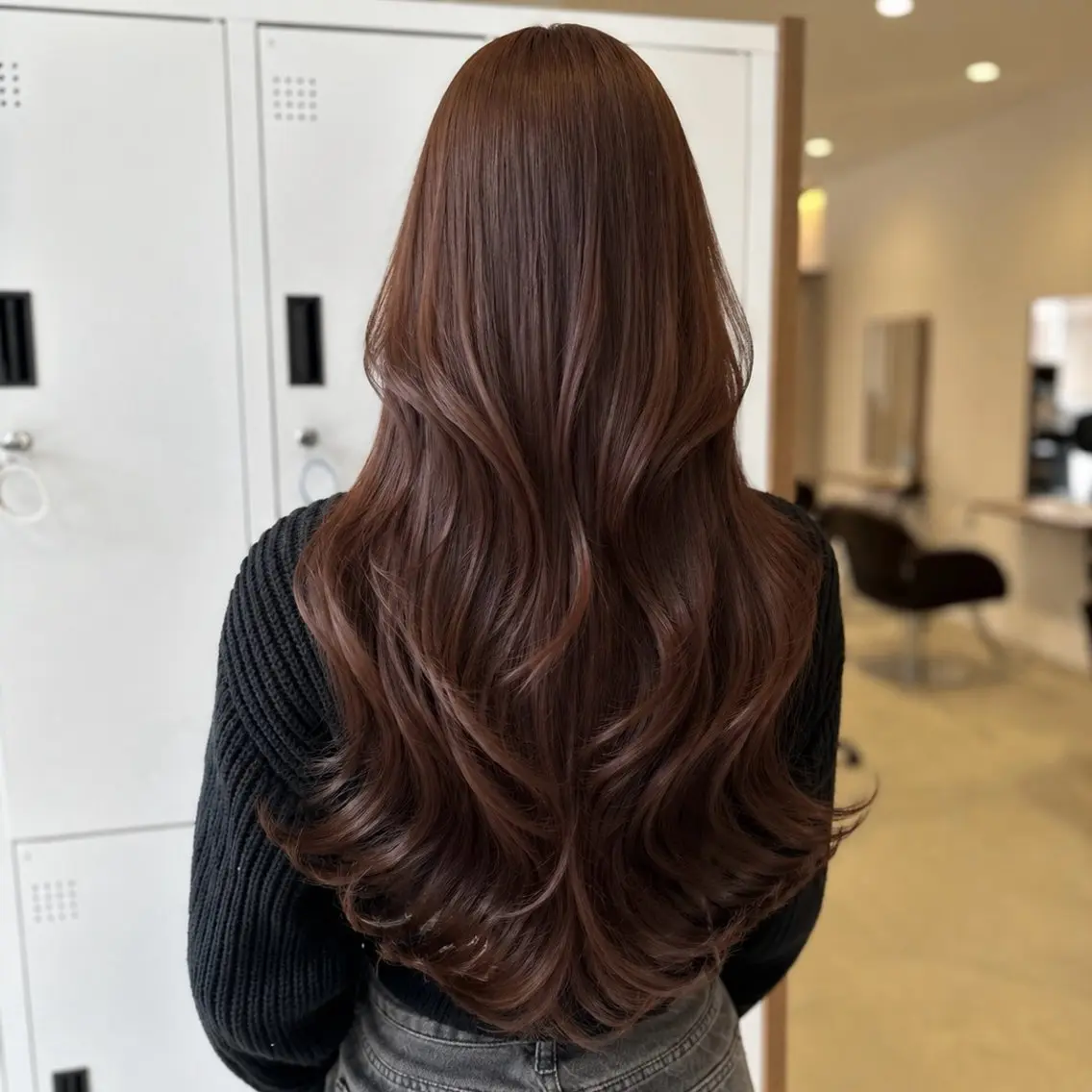ロング ヘアカラー 🎀暖色/艶髪カラー 🎀YUMEのヘアスタイル