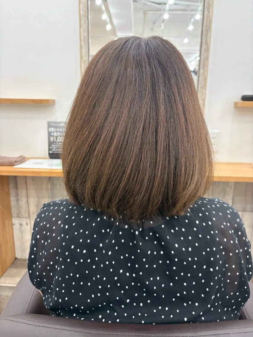 カラー 齋藤 香織のヘアスタイル