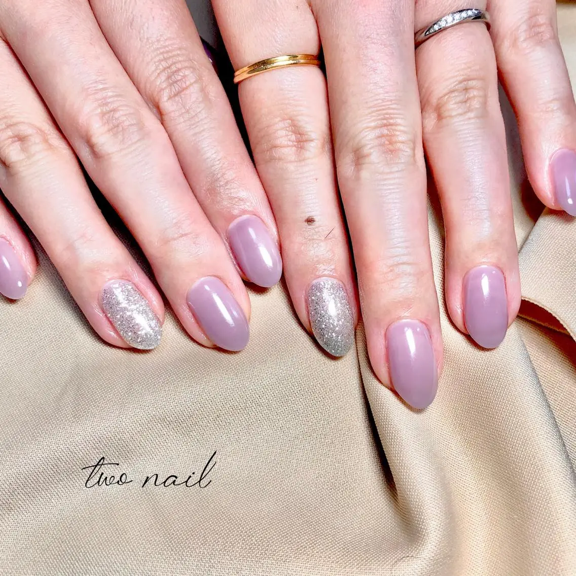 ネイル アートネイル フットネイル ハート ニュアンスネイル ホワイト ハンドネイル two nailのネイルデザイン