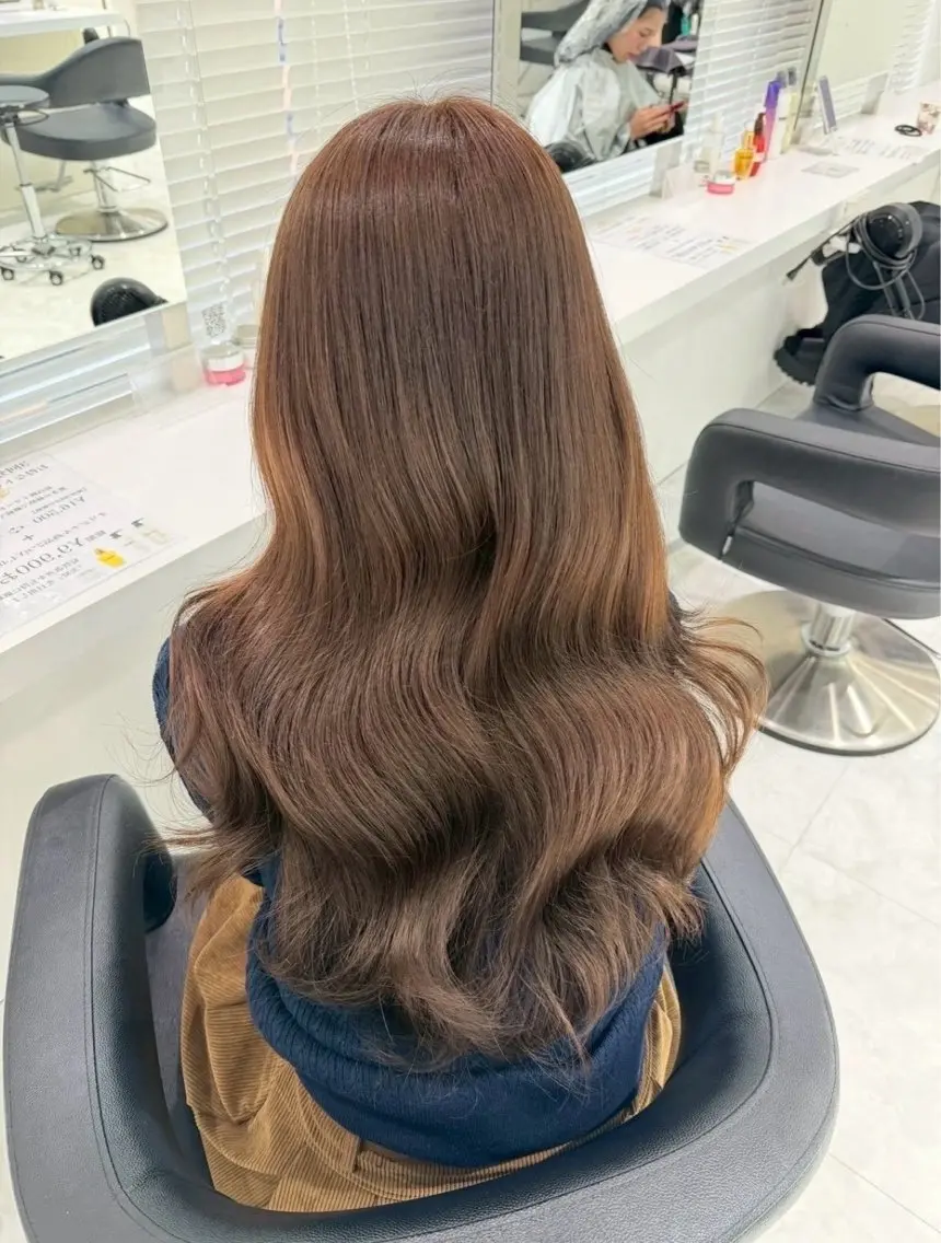 ロング カラー ヘアアレンジ 🧸ミルクティー特化 🧸MASAKIのヘアスタイル