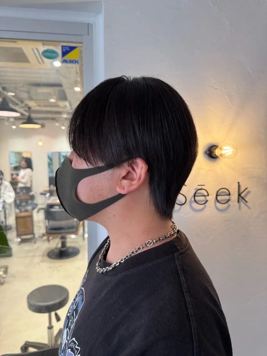 メンズ カット 縮毛矯正 🐋湊 ゆうき 🫧のヘアスタイル