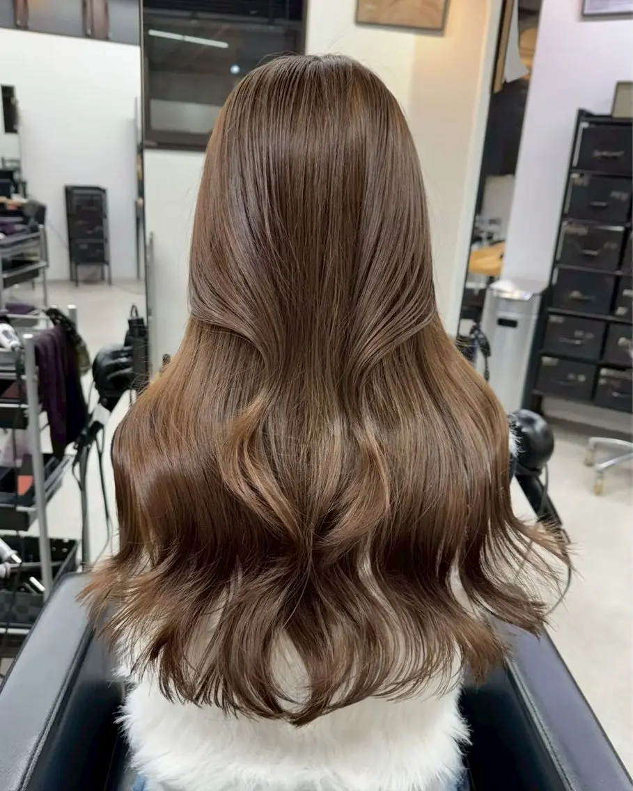 ロング カラー ヘアアレンジ ゆめか🦋 /似合わせカラー💖のヘアスタイル