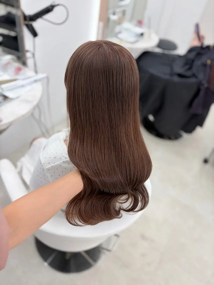 セミロング カラー カット ヘアカラー トリートメント 🎀mai 似合わせ ×トレンドヘア🎀のヘアスタイル