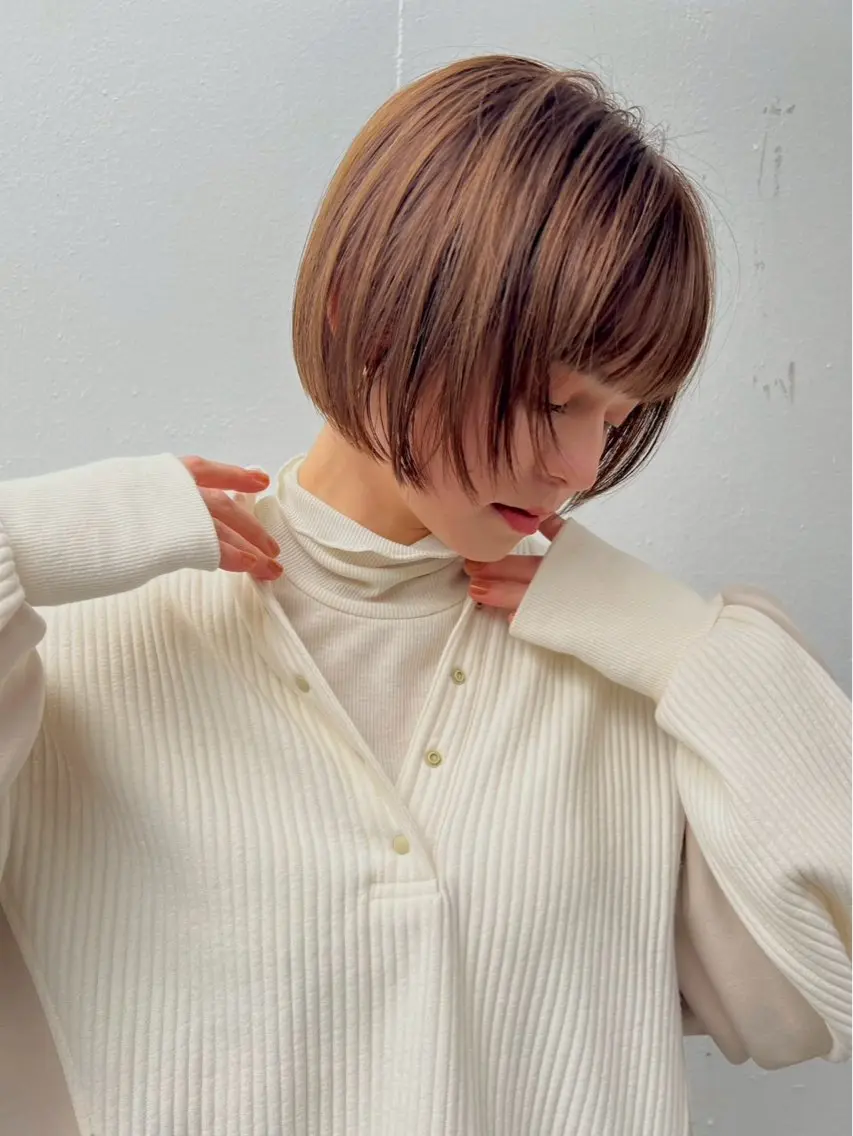 ショート ボブ/ショート /🪽山本唯我のヘアスタイル