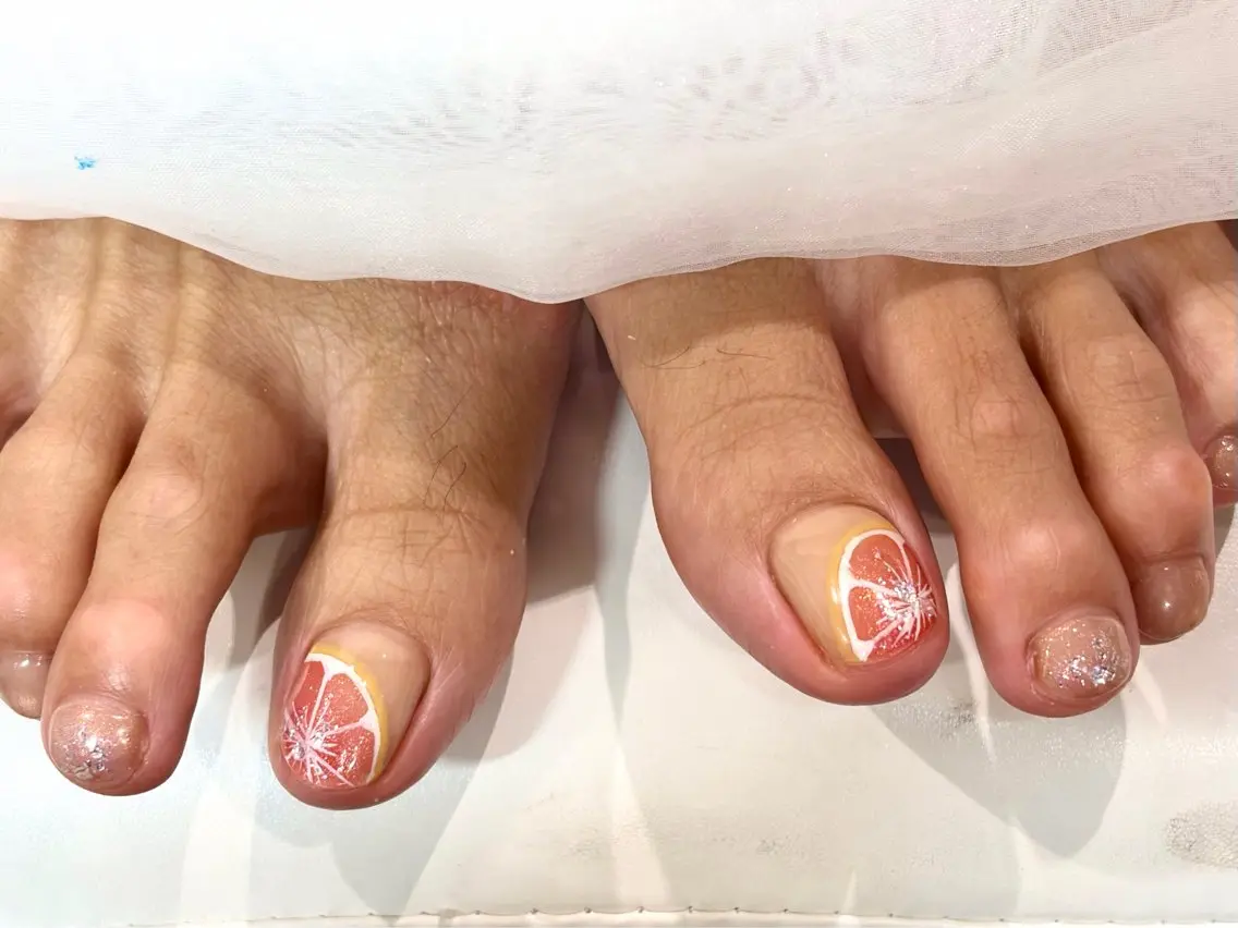 ネイル フットネイル Nailed it! Akaneセンター北のネイルデザイン