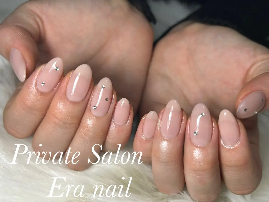 ネイル ワンカラーネイル ハンドネイル Era nailのネイルデザイン