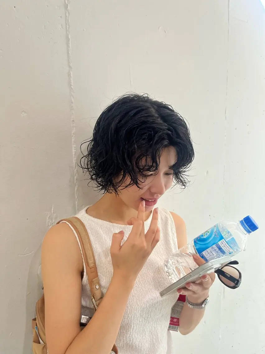 パーマ Hozumi Rioのヘアスタイル