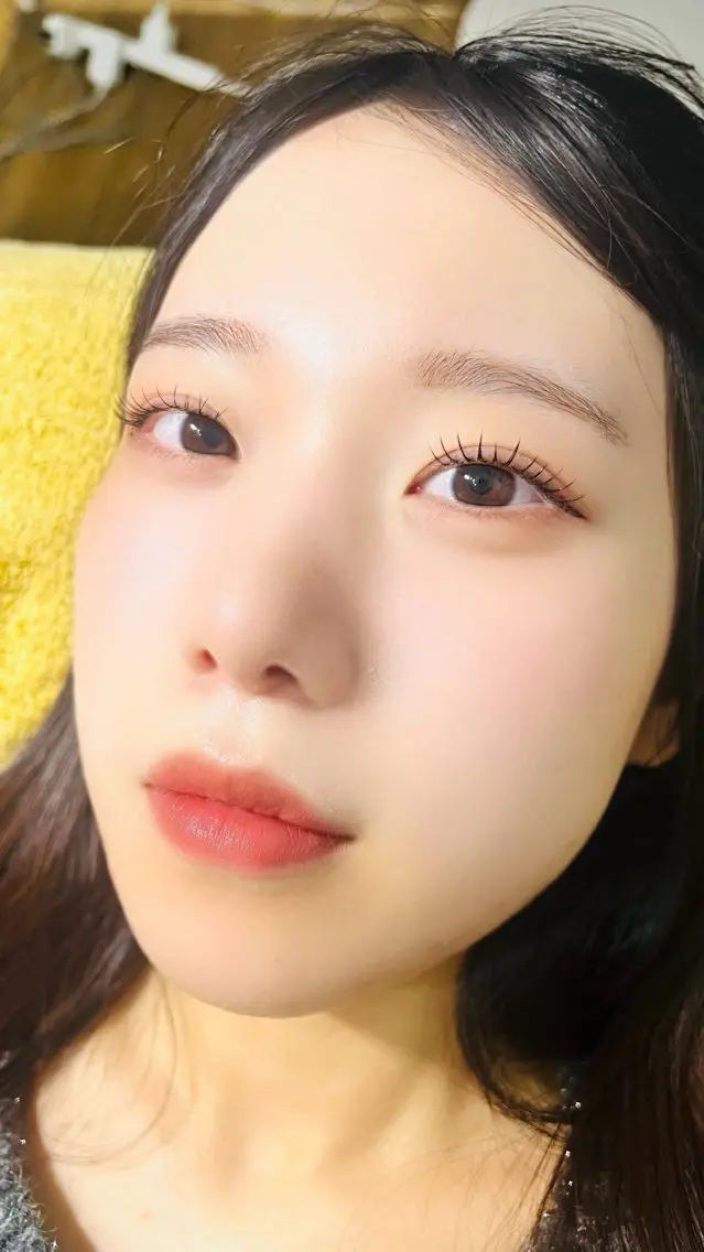 マツエク・マツパ 束感まつ毛 フラットラッシュ マツエク eyelash presh yukaのマツエク・マツパデザイン