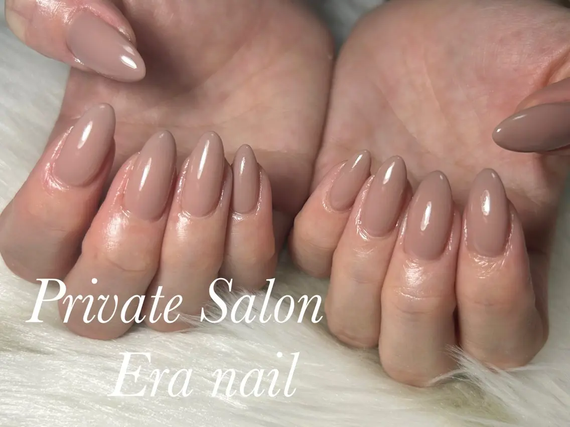 ネイル ワンカラーネイル ハンドネイル Era nailのネイルデザイン