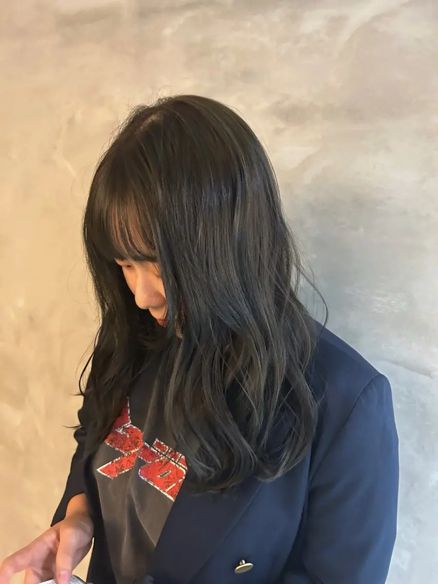カラー 透明感カラー Mori Aimiのヘアスタイル