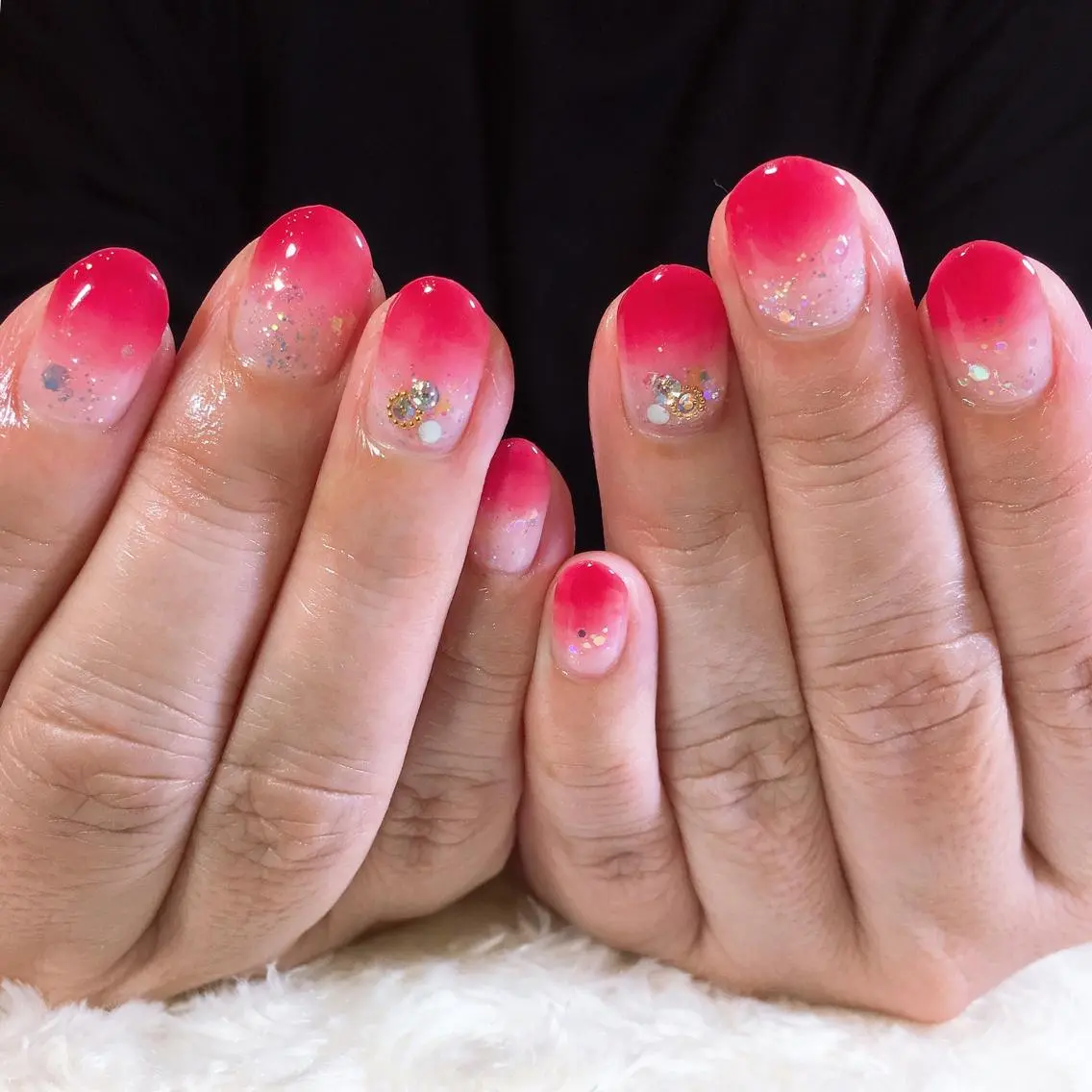 ネイル ラメ(グリッター) ハンドネイル MISAKO nailのネイルデザイン