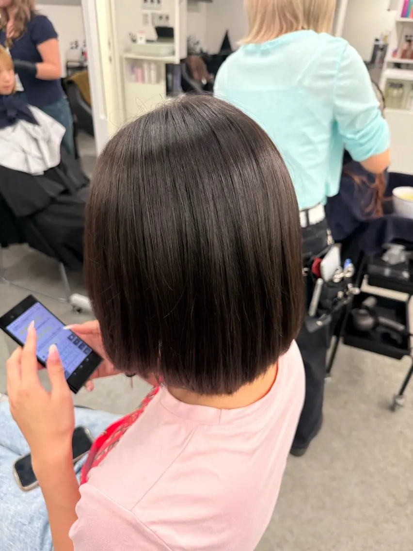 ショート chino /艶カラー🤍のヘアスタイル