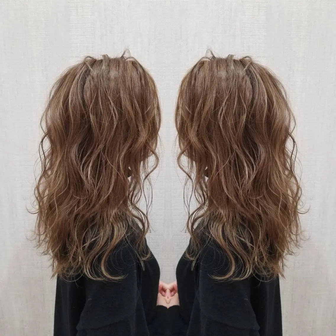 ロング カット 店長✨レイヤー✖️ 髪質改善✖️韓国ヘアのヘアスタイル