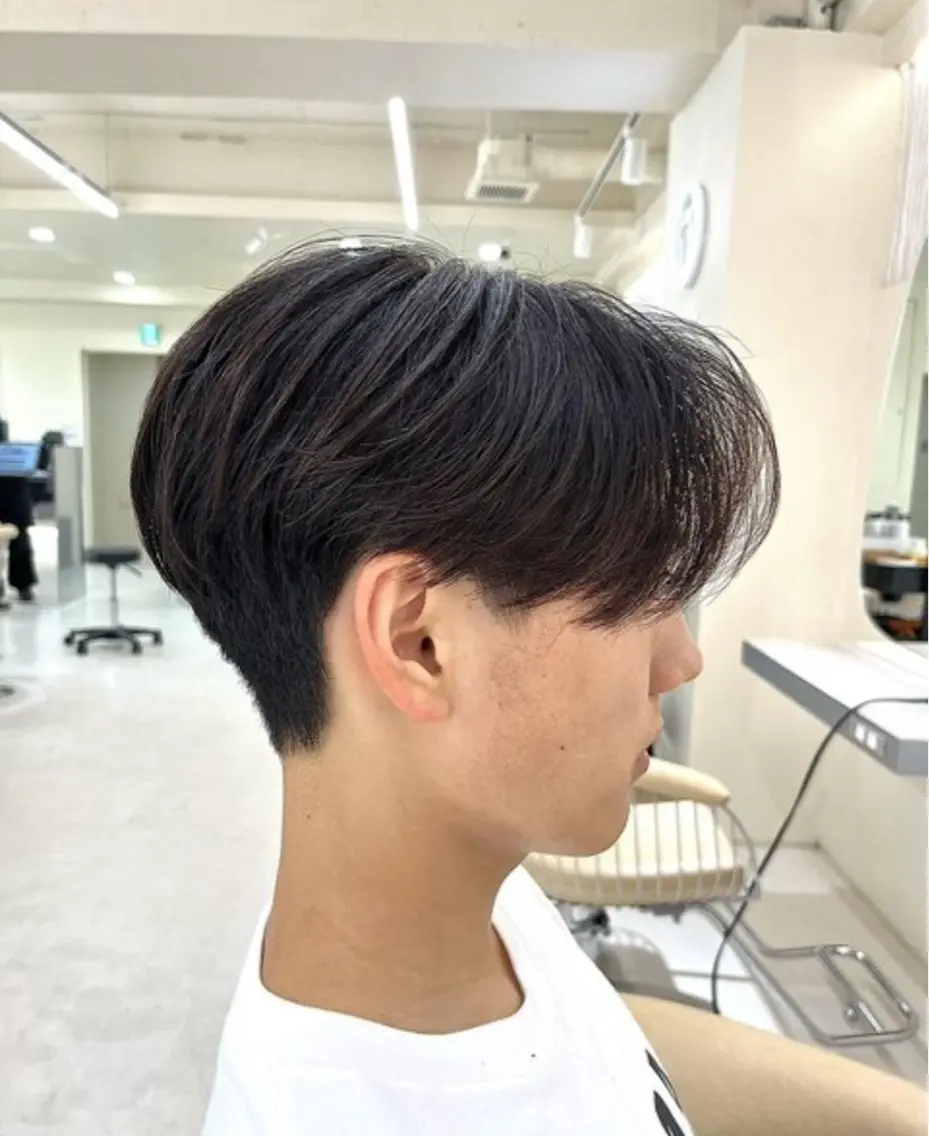 パーマ メンズ パーマ 重松 丈博のヘアスタイル