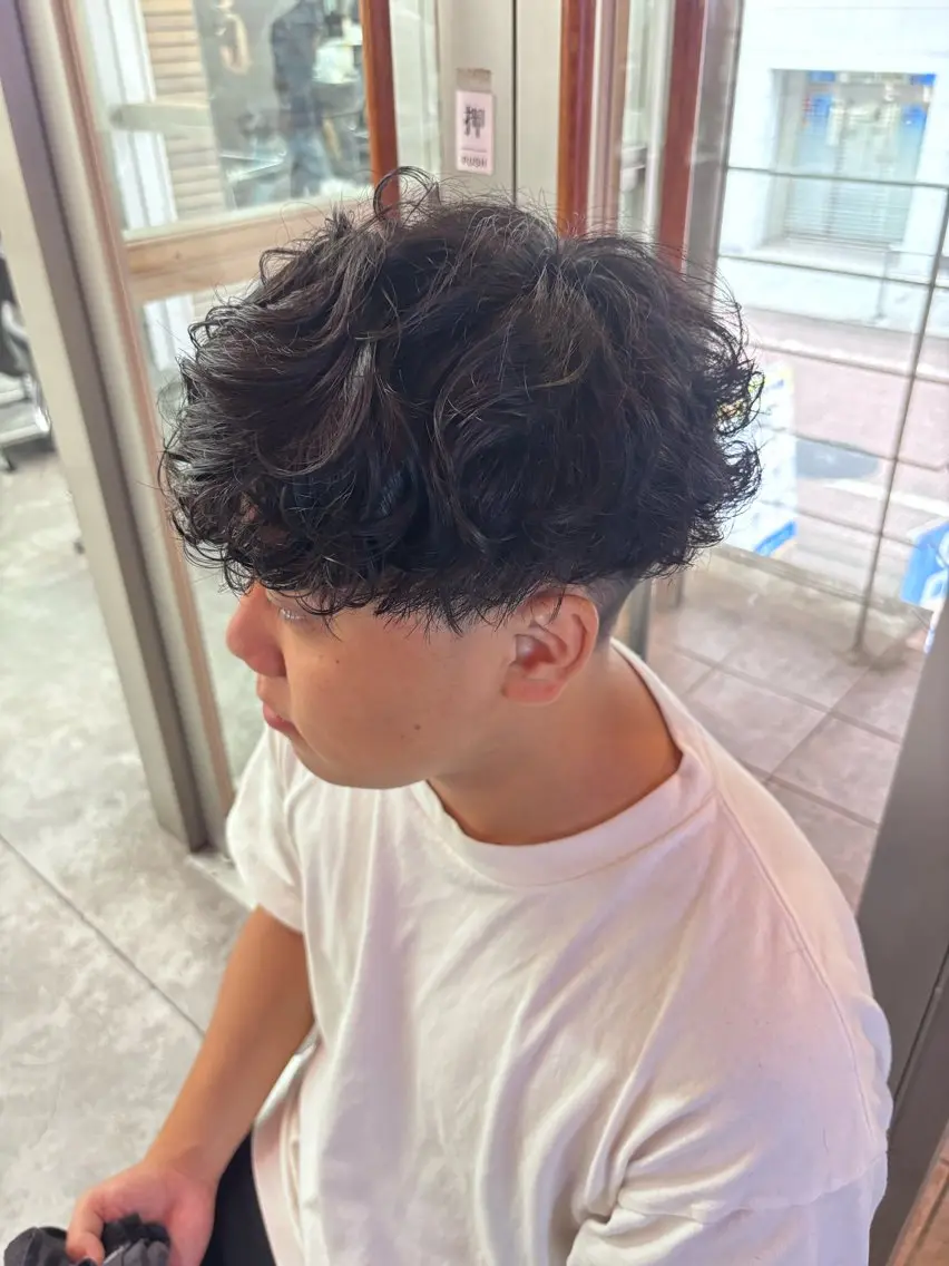 パーマ メンズ メンズ特化モテヘア 🌙Nanakaのヘアスタイル
