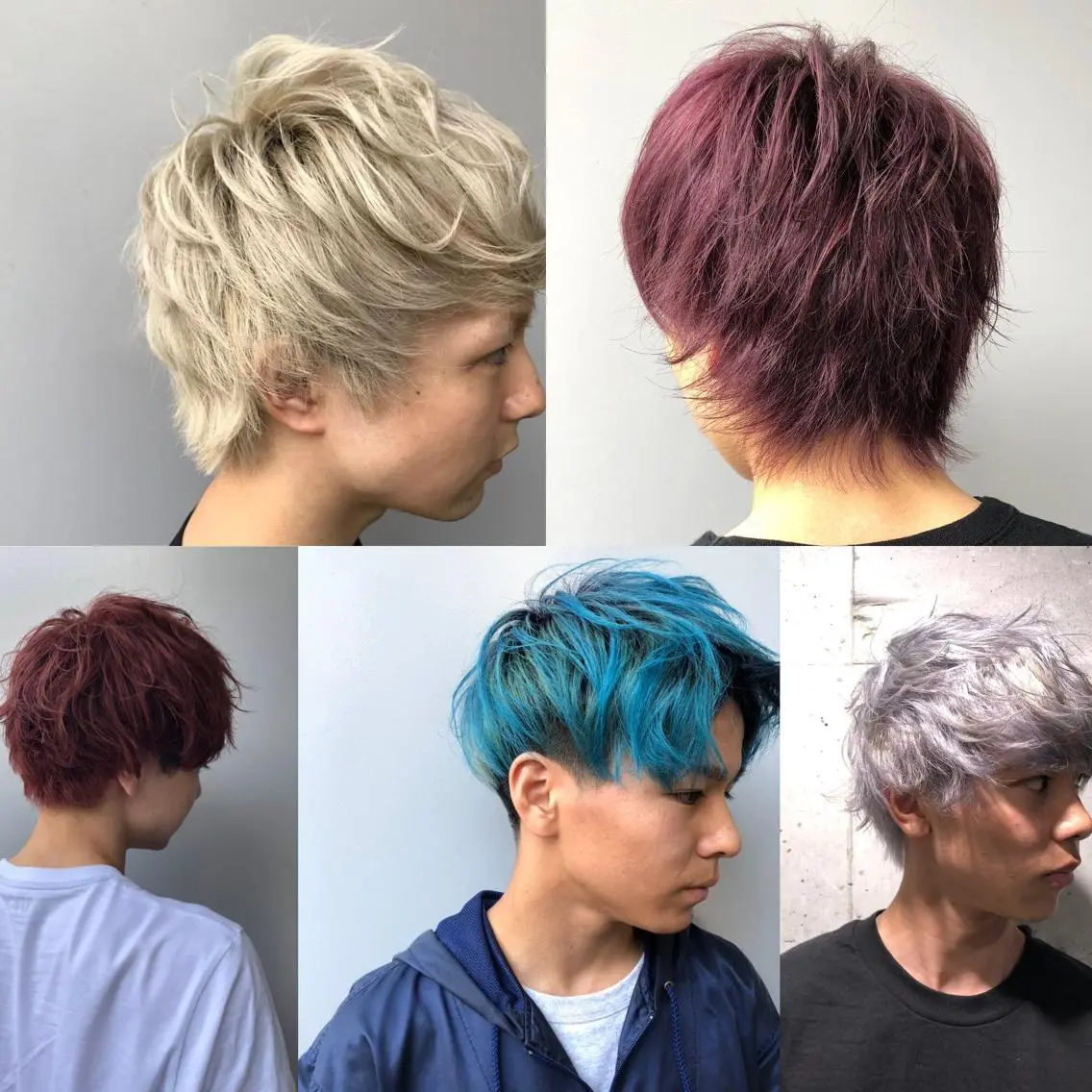 🚀🚀メンズカット✂︎+ブリーチ+カラー🎨の写真