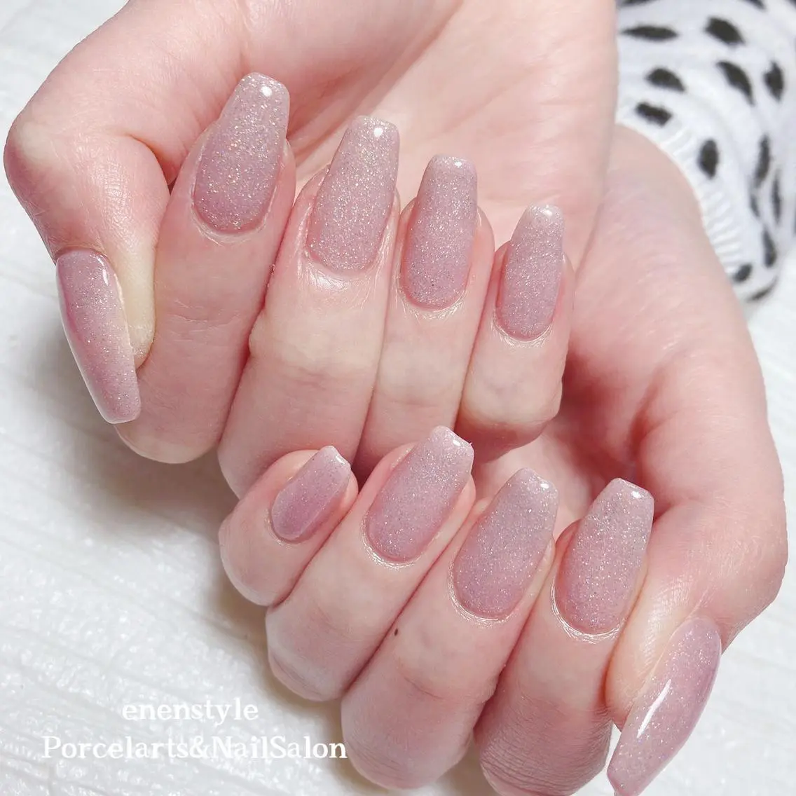 ミディアム ネイル 🐾enen style 🐾のネイルデザイン
