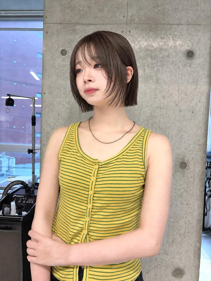 ショート 髪質改善 ヘアカラー shizuna/平尾 /カラー/髪質改善のヘアスタイル