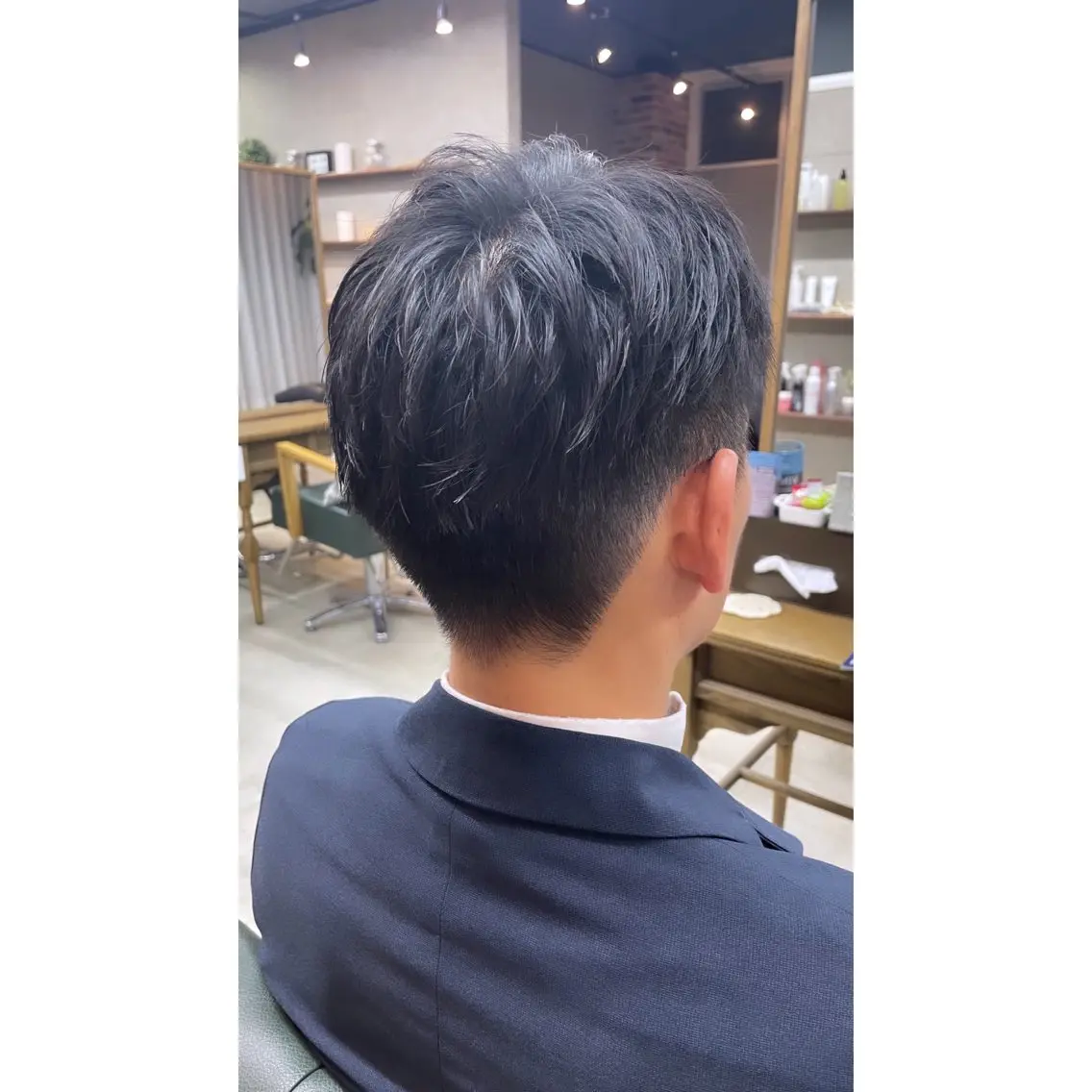 ショート メンズ カット アラキ レイナのヘアスタイル
