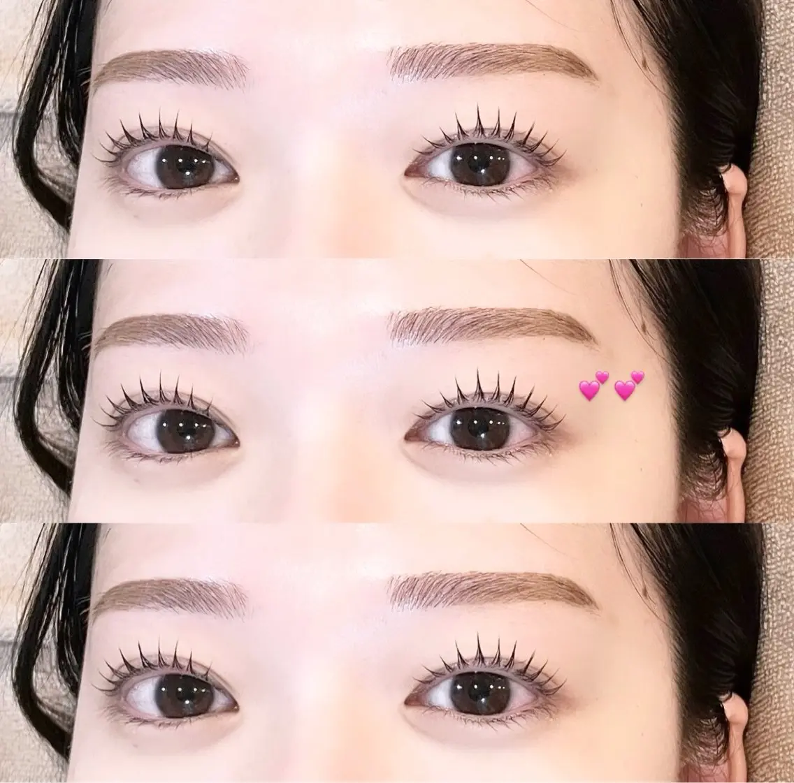 【🐰🉐人気セットメニュー①🐰】美眉スタイリング&束感 上パリジェンヌorパーマ アイシャンプー付き🫧の写真