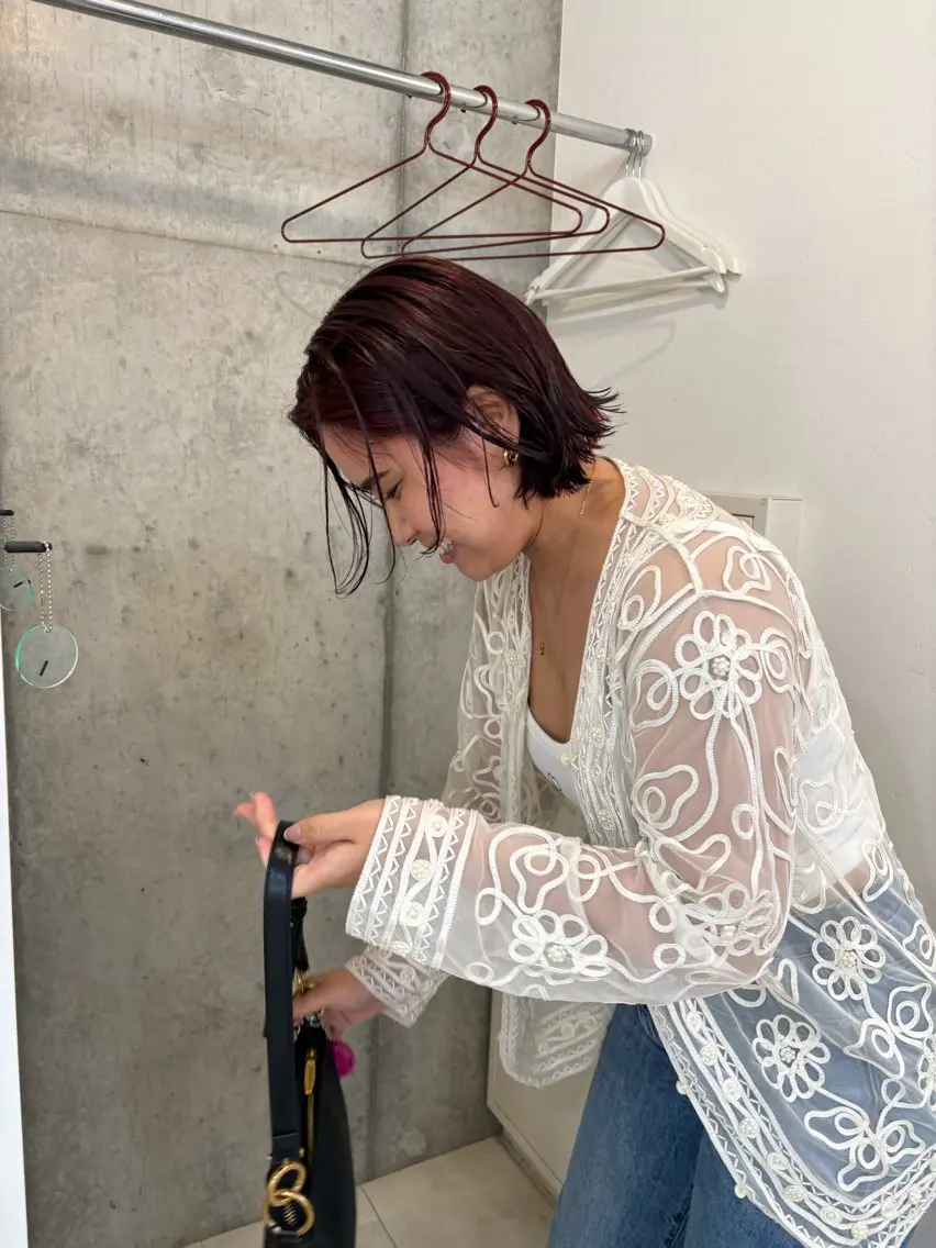 ショート カラー カット ヘアカラー eri kinjoのヘアスタイル