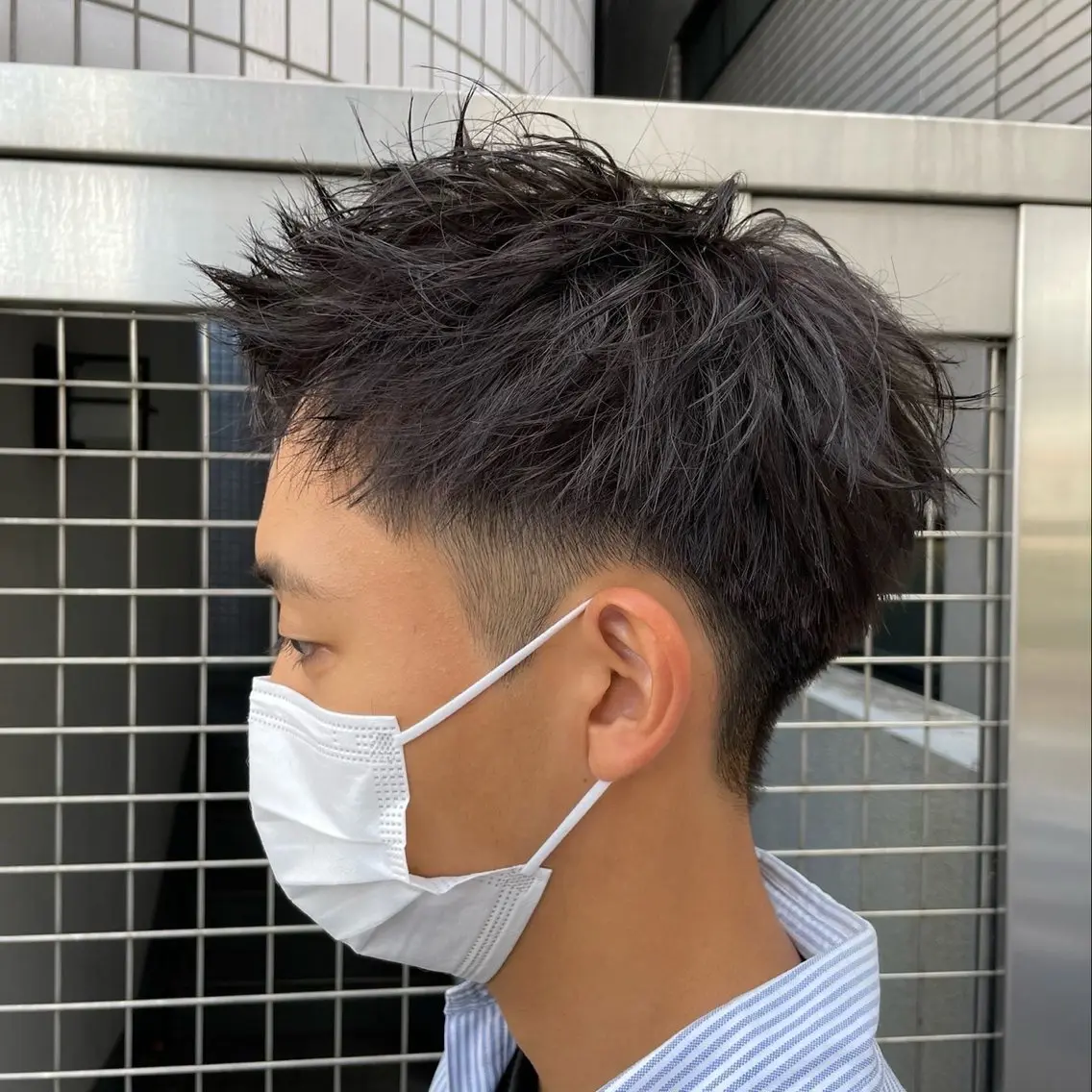 メンズ 縮毛矯正特化💎& 透明感カラー✨レオのヘアスタイル