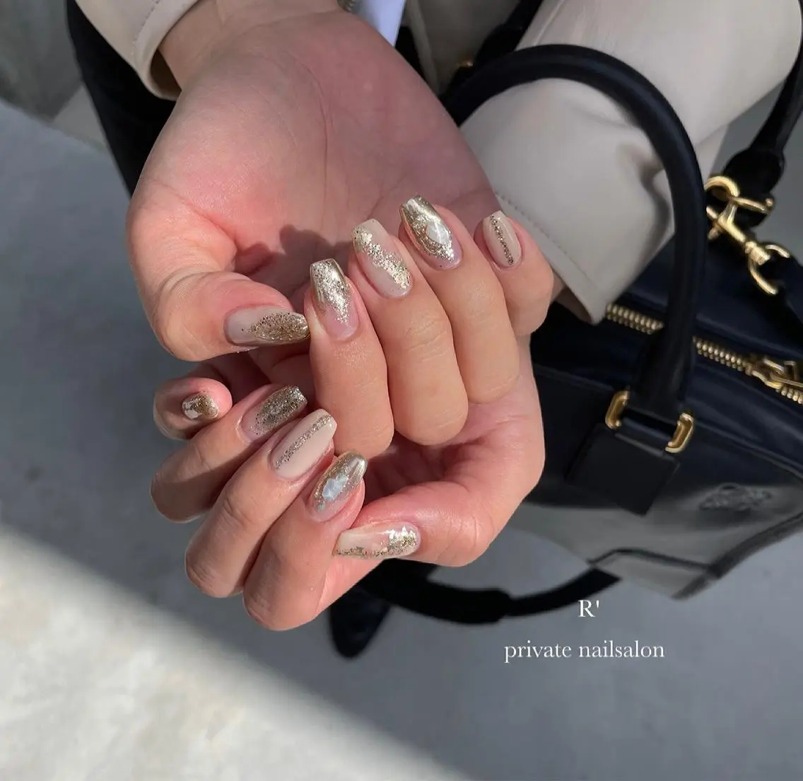 ネイル ニュアンスネイル 春ネイル Bersinar nail(rina)のネイルデザイン