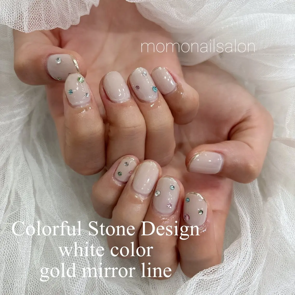 ネイル ハンドネイル Momo nailsalonのネイルデザイン