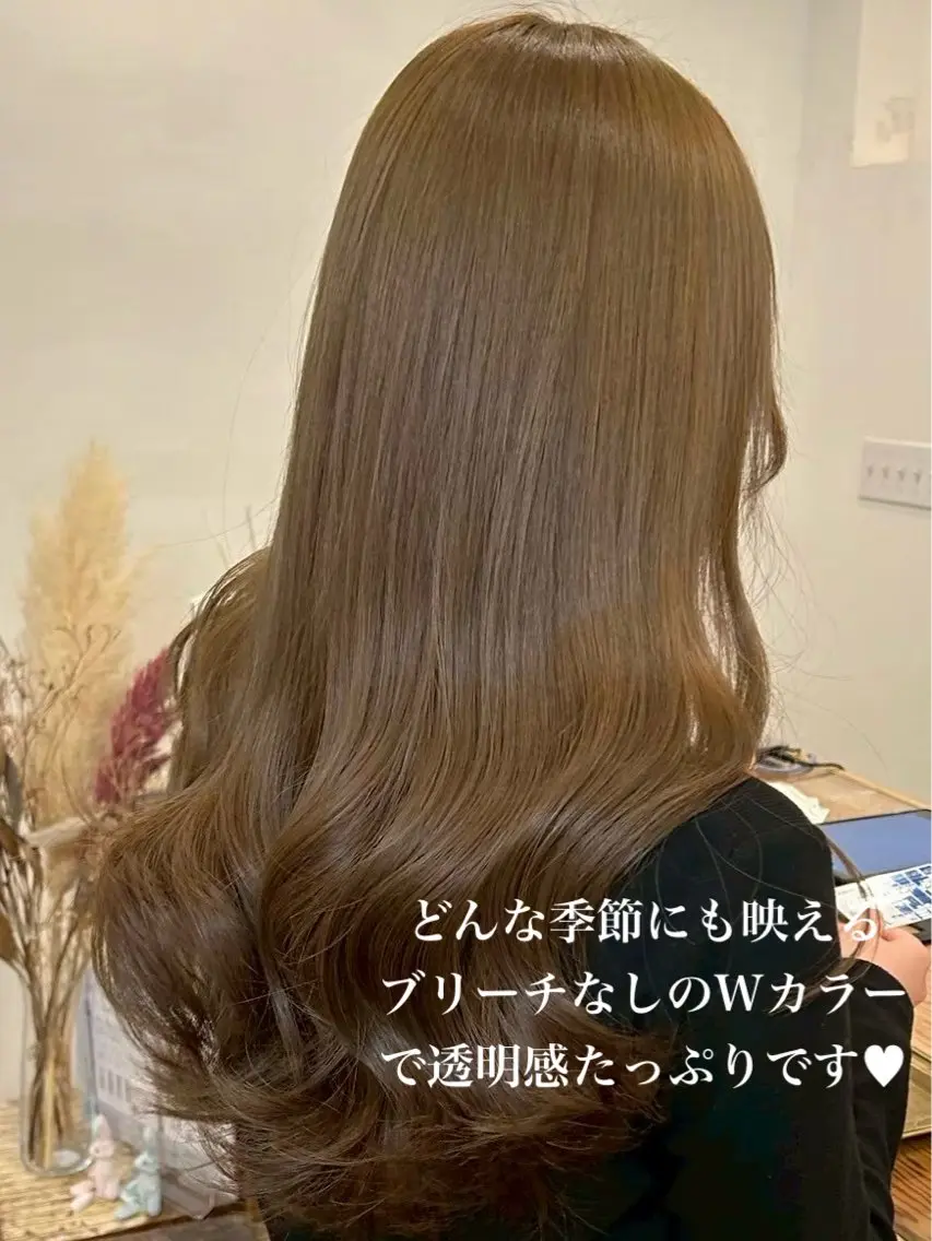 カラー 赤味消し美容師✄﻿ 🍀ヨシノのヘアスタイル