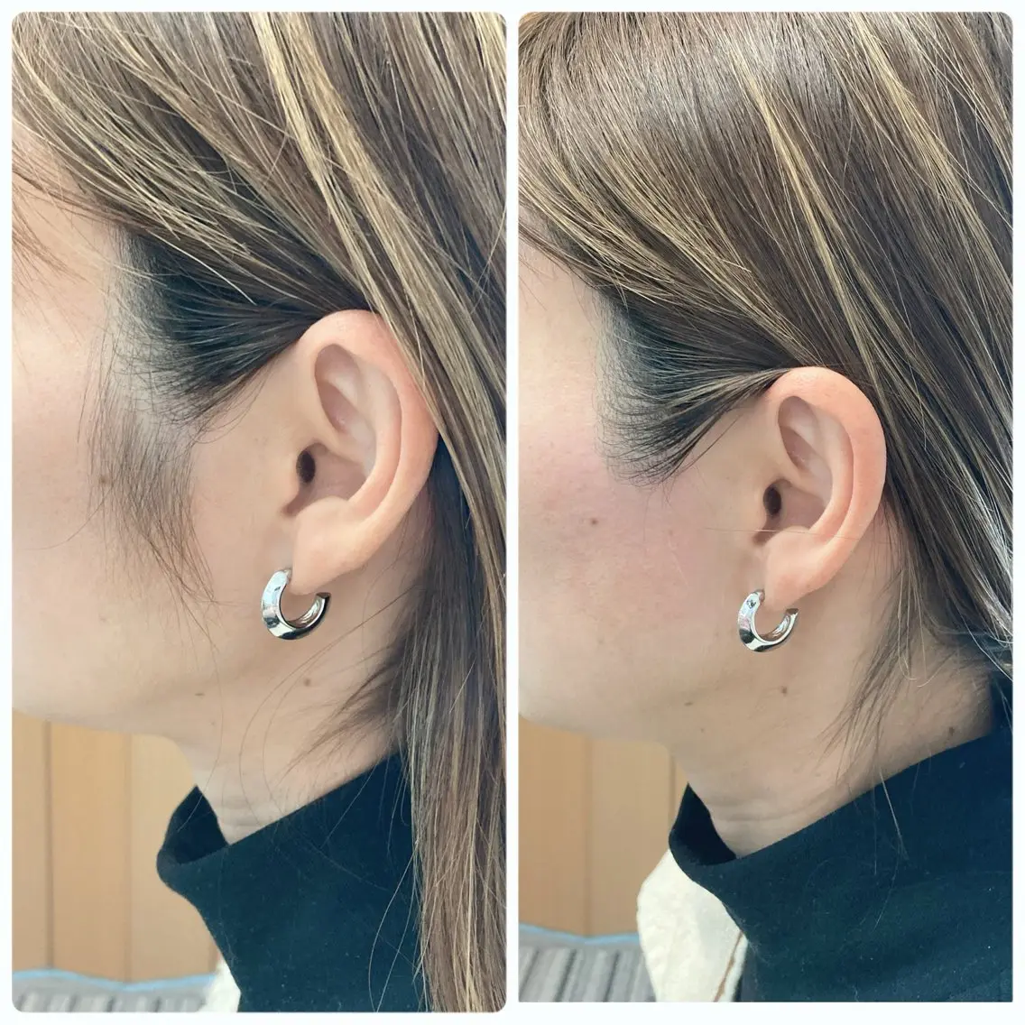 もみあげワックスの写真