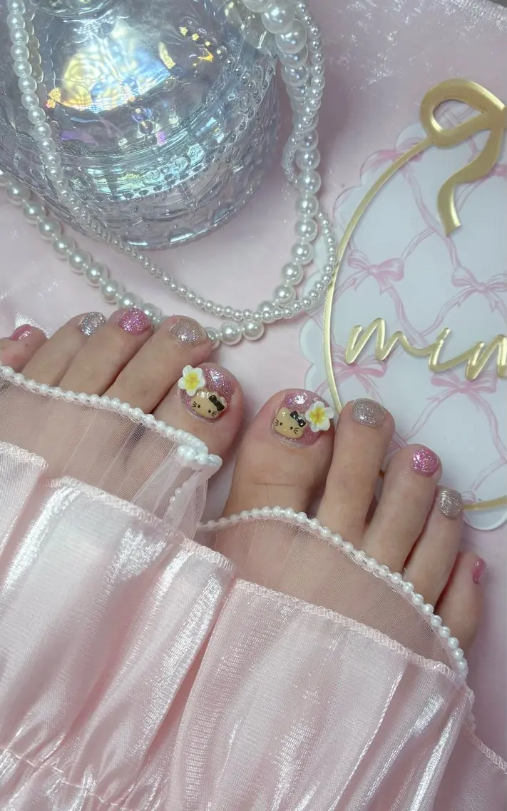 ネイル フットネイル mimi👑 kiyomiのネイルデザイン
