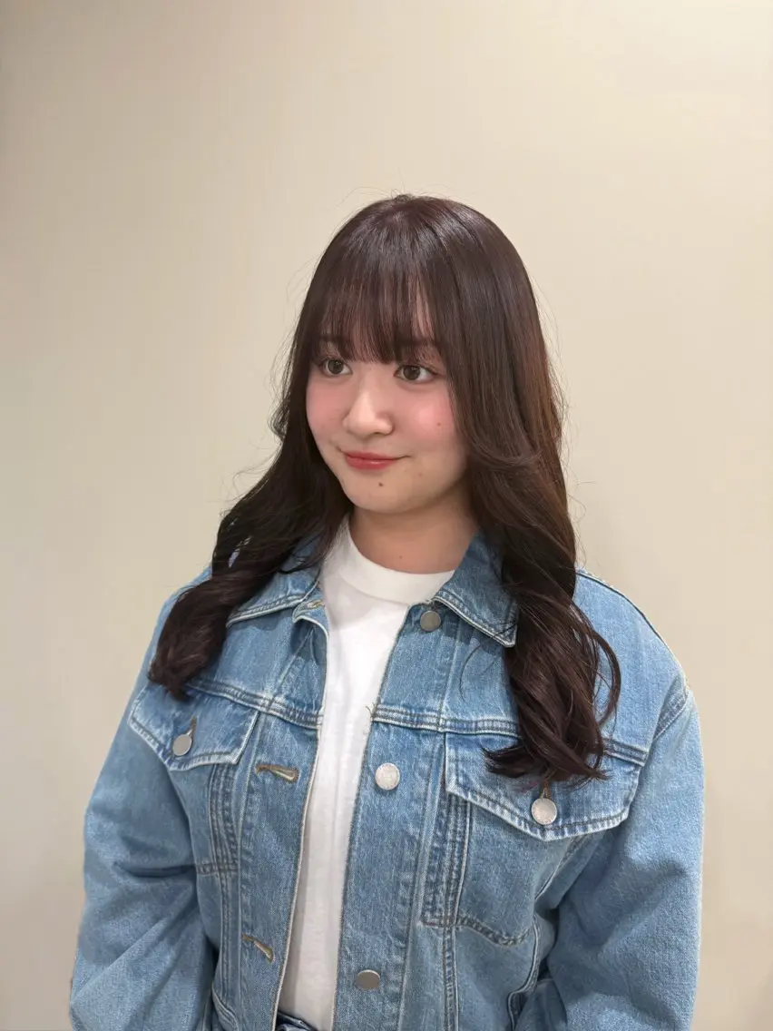 ロング カラー カット ヘアカラー トリートメント 🩶 AIRA / 透明感カラー 🩶のヘアスタイル