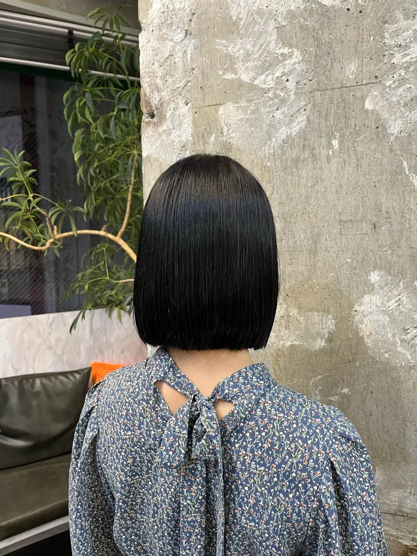 ミディアム カラー 柴田蓮太朗 [トーンアップ]のヘアスタイル