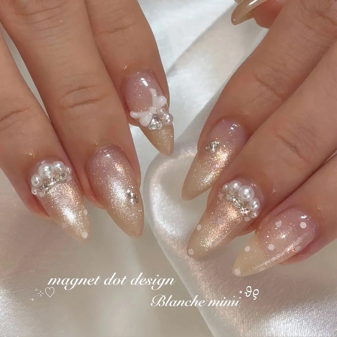 ネイル ハンドネイル Blanche mimi.u_aのネイルデザイン