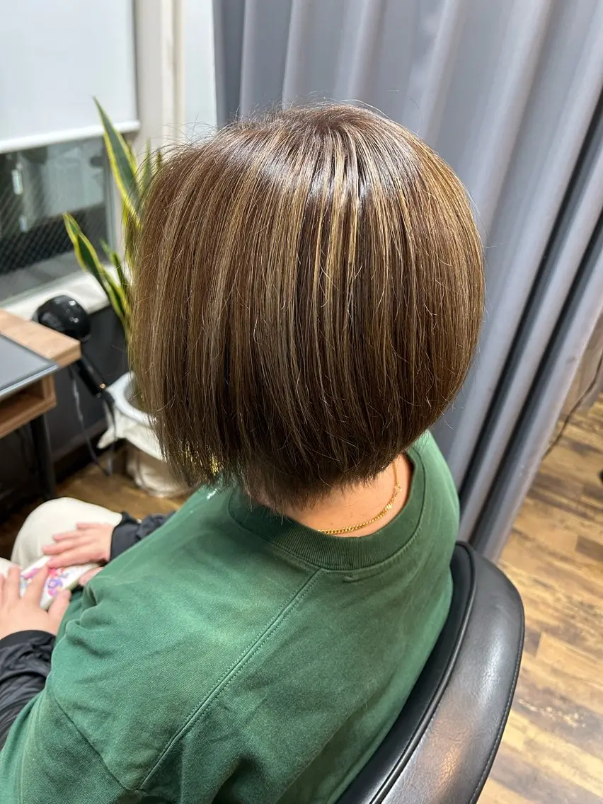 ショート カラー カット ヘアカラー TELA HAIR 永井のヘアスタイル