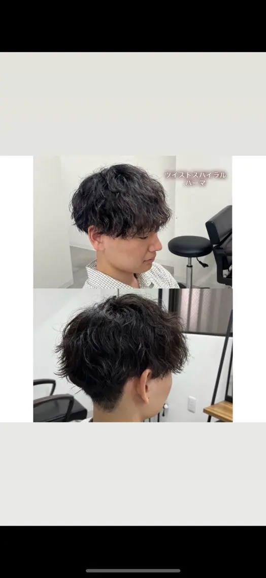 ショート カット パーマ 銀座/髪質改善 /艶髪/笠原一唆のヘアスタイル
