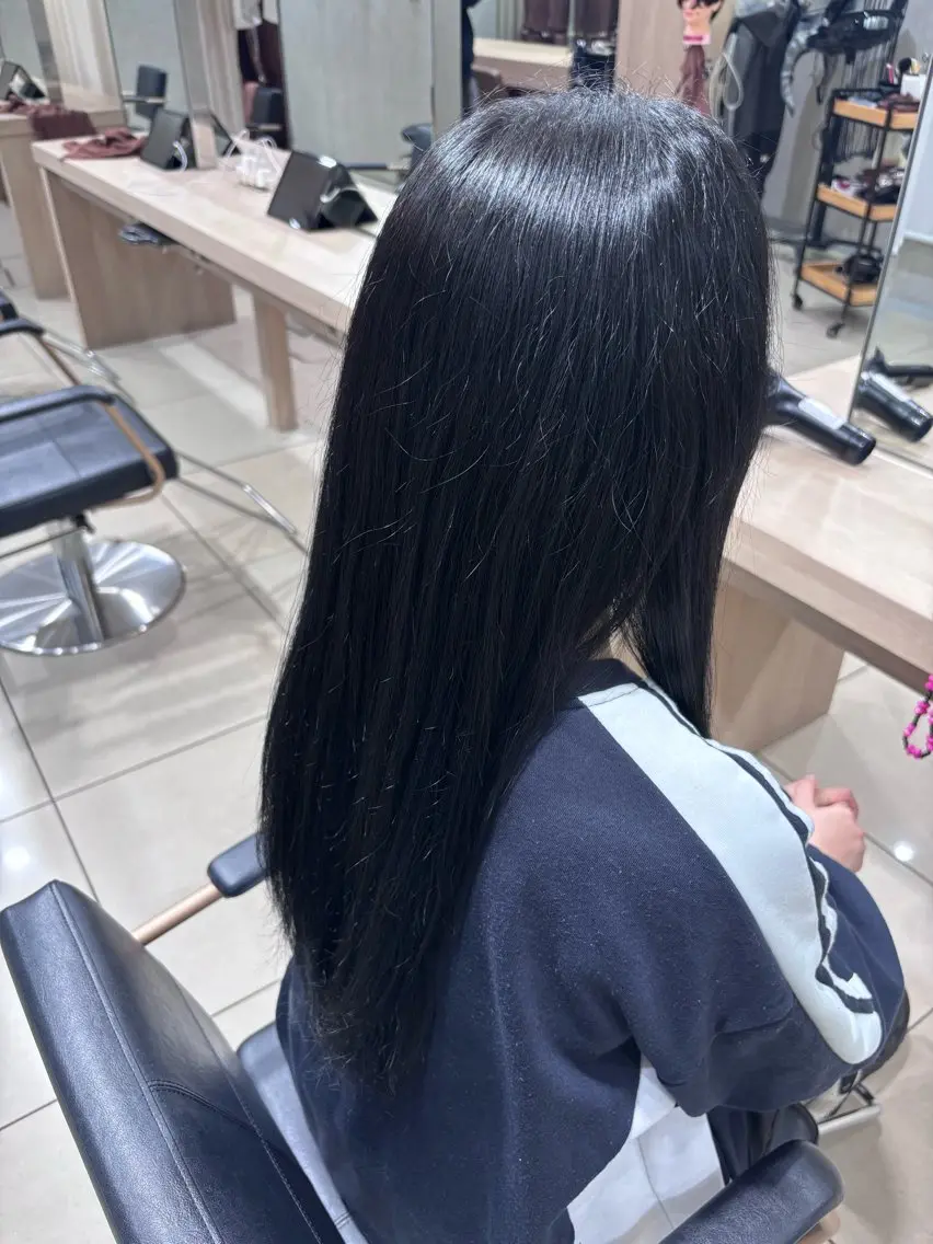 ロング カラー 🍒カラー/縮毛🍒 こばるのヘアスタイル