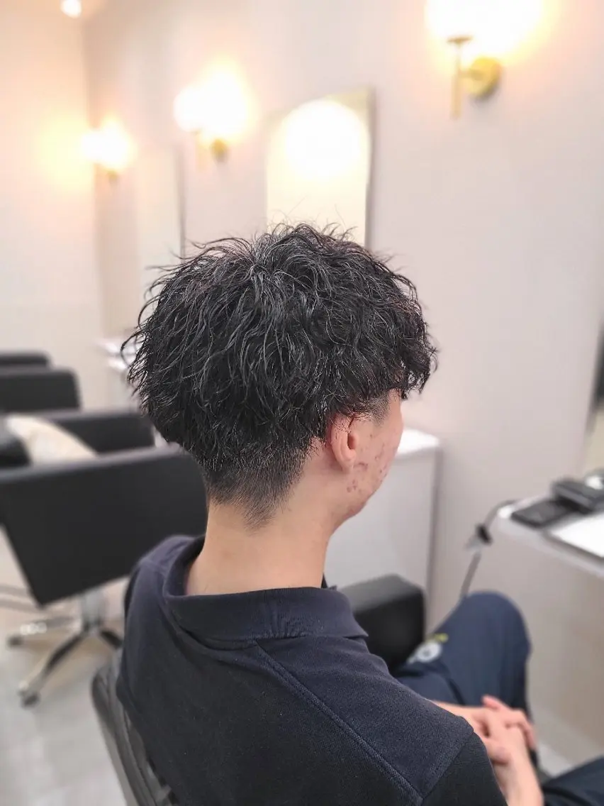 【箕面で１番パーマ巻いてます！】似合わせカット+似合わせパーマ(ムースとスタイリングオイルのプレゼント付き✨)の写真