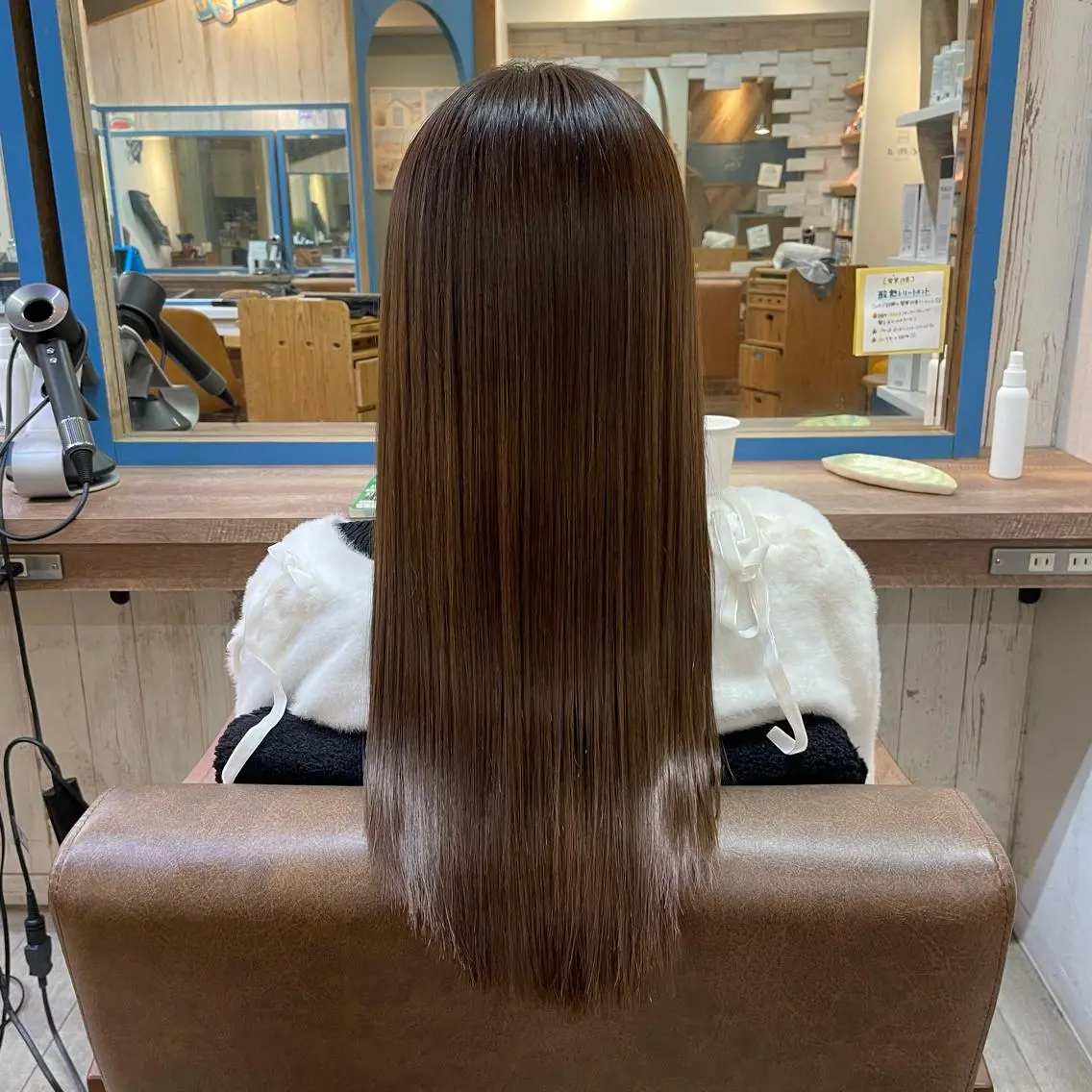 ミディアム トリートメント 酸熱トリートメント 縮毛矯正 山本 陸央のヘアスタイル