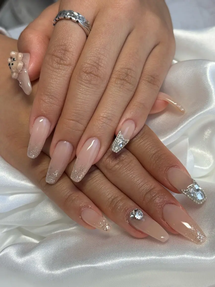 ネイル ストーンネイル ハンドネイル nail ayacaのネイルデザイン