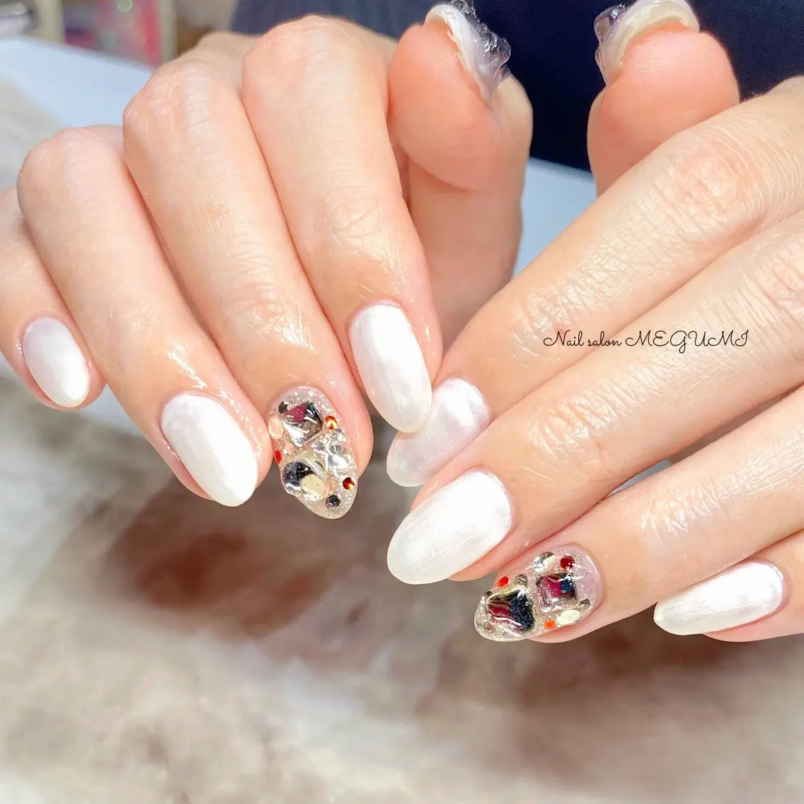 ネイル 持ち込み Nail salon MEGUMIのネイルデザイン