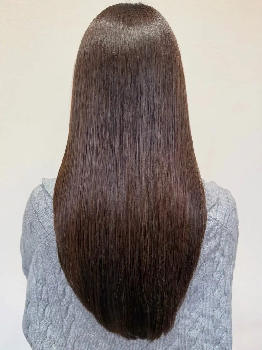 アルカリ酸熱トリートメント+カットの写真