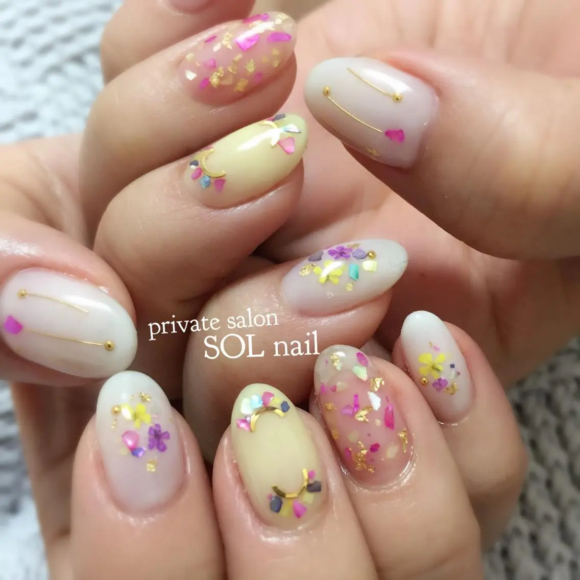 ネイル SOL NAILのネイルデザイン