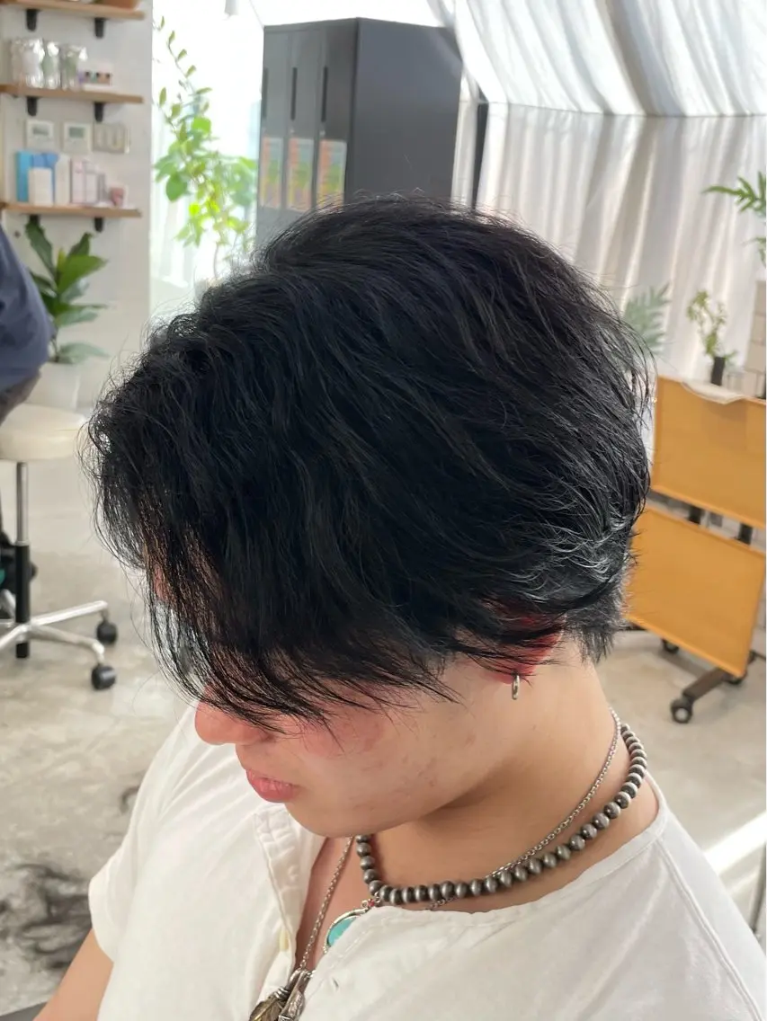 パーマ メンズ ハヤシ ホマトラのヘアスタイル